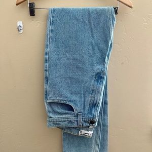 American Apparel Pencil Jean in Light Wash